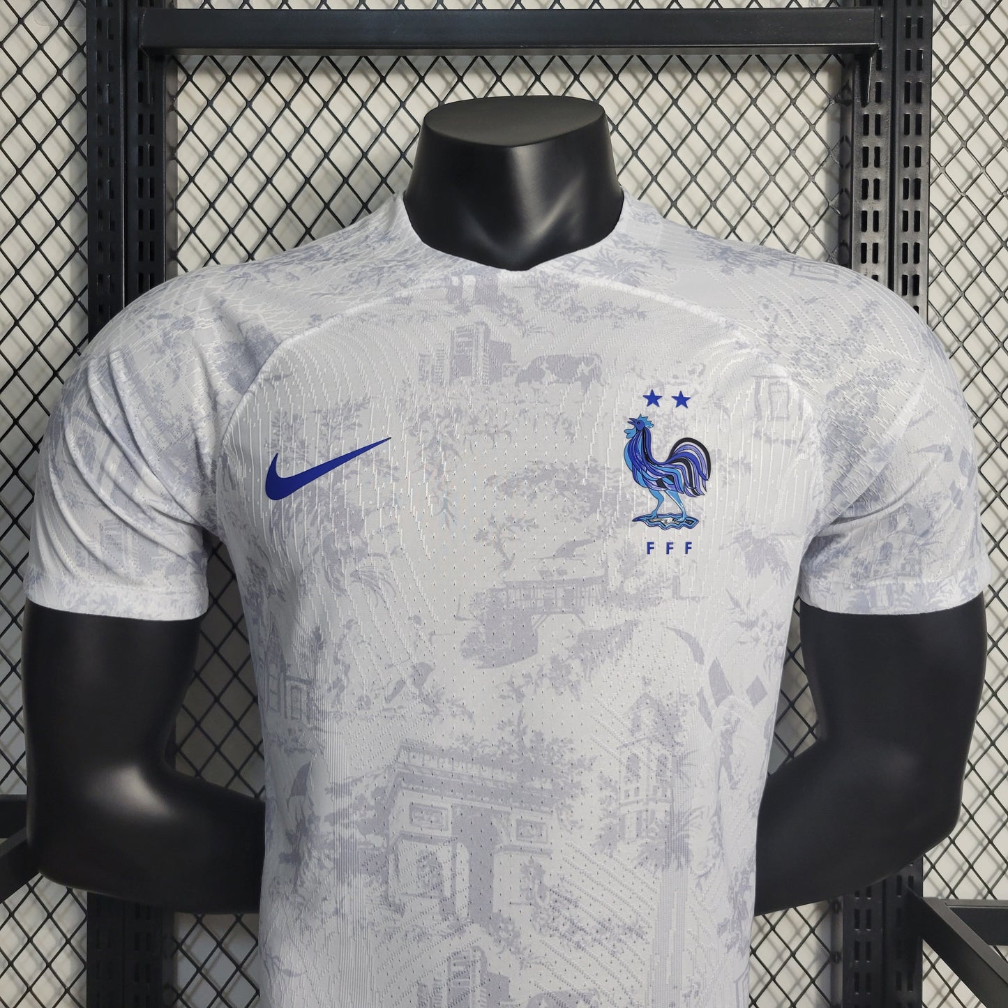 Camiseta Versión Jugador Francia Visita Qatar 2022