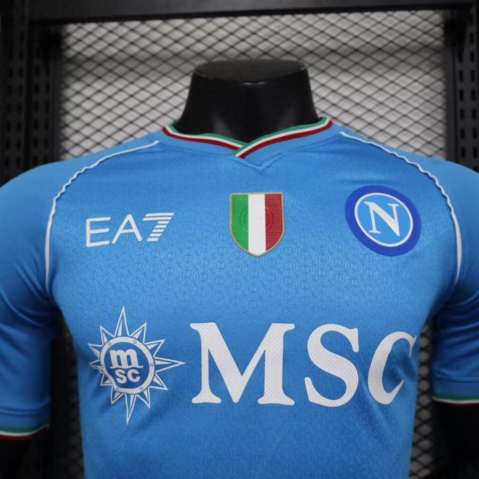Camiseta Versión Jugador Napoli Local 23/24