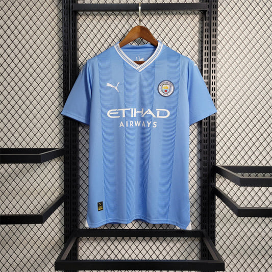 Camiseta Versión Fan Manchester City Local 23/24