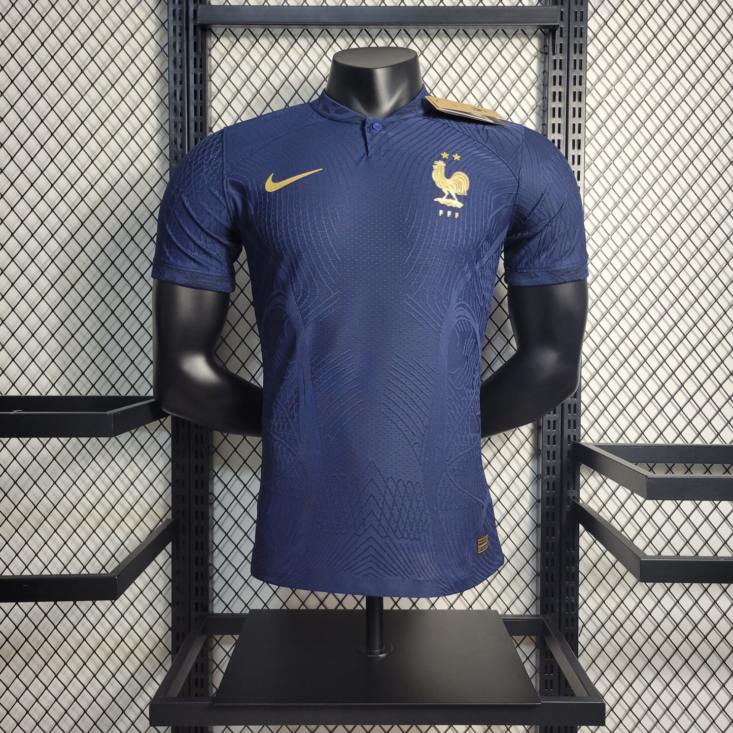 Camiseta Versión Jugador Francia Local Qatar 2022