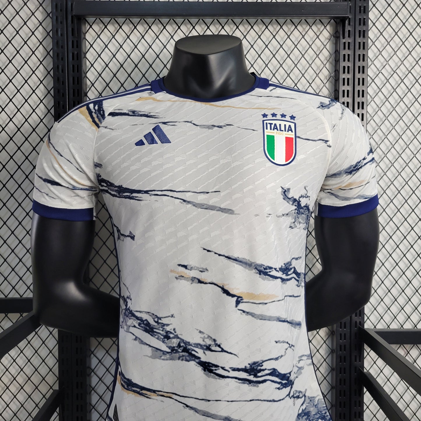 Camiseta Versión Jugador Italia Visita 2023