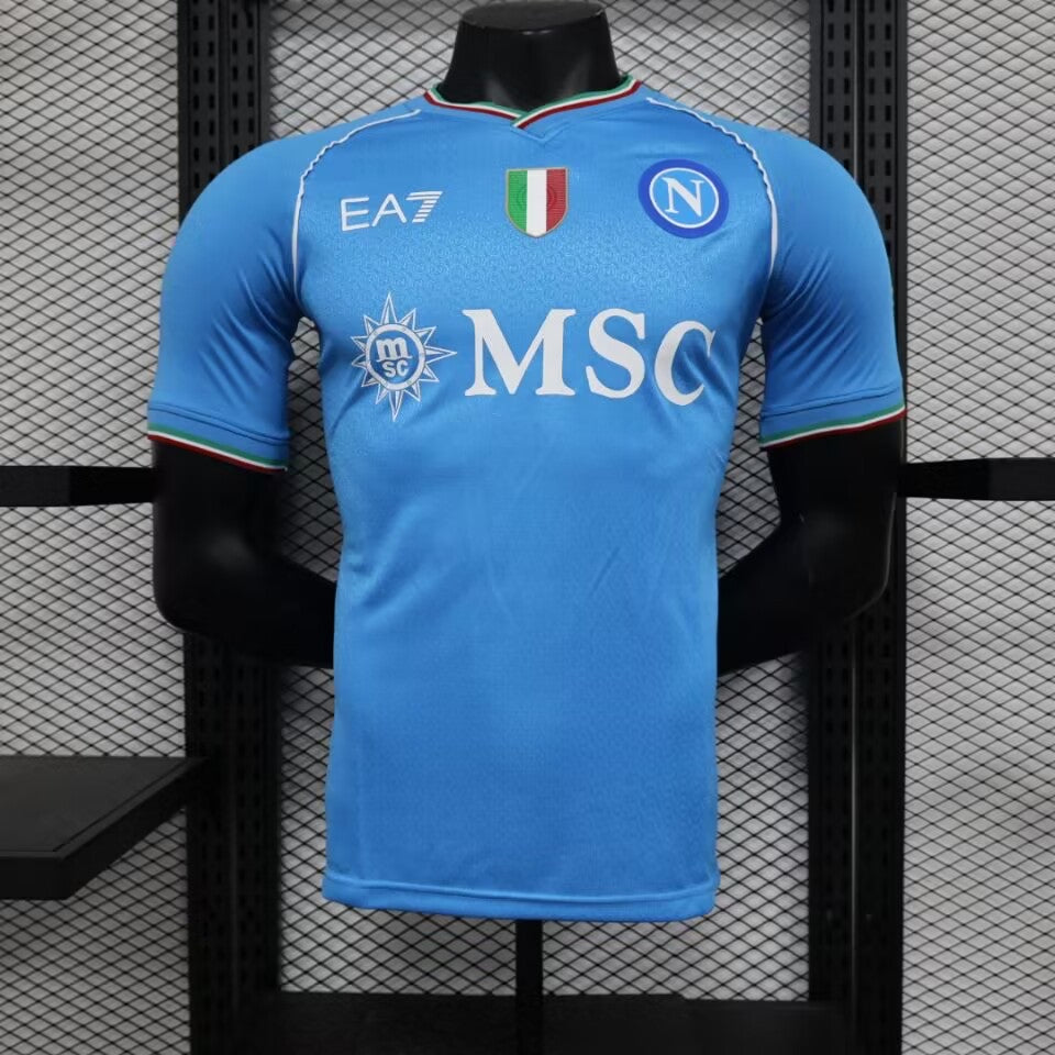 Camiseta Versión Jugador Napoli Local 23/24