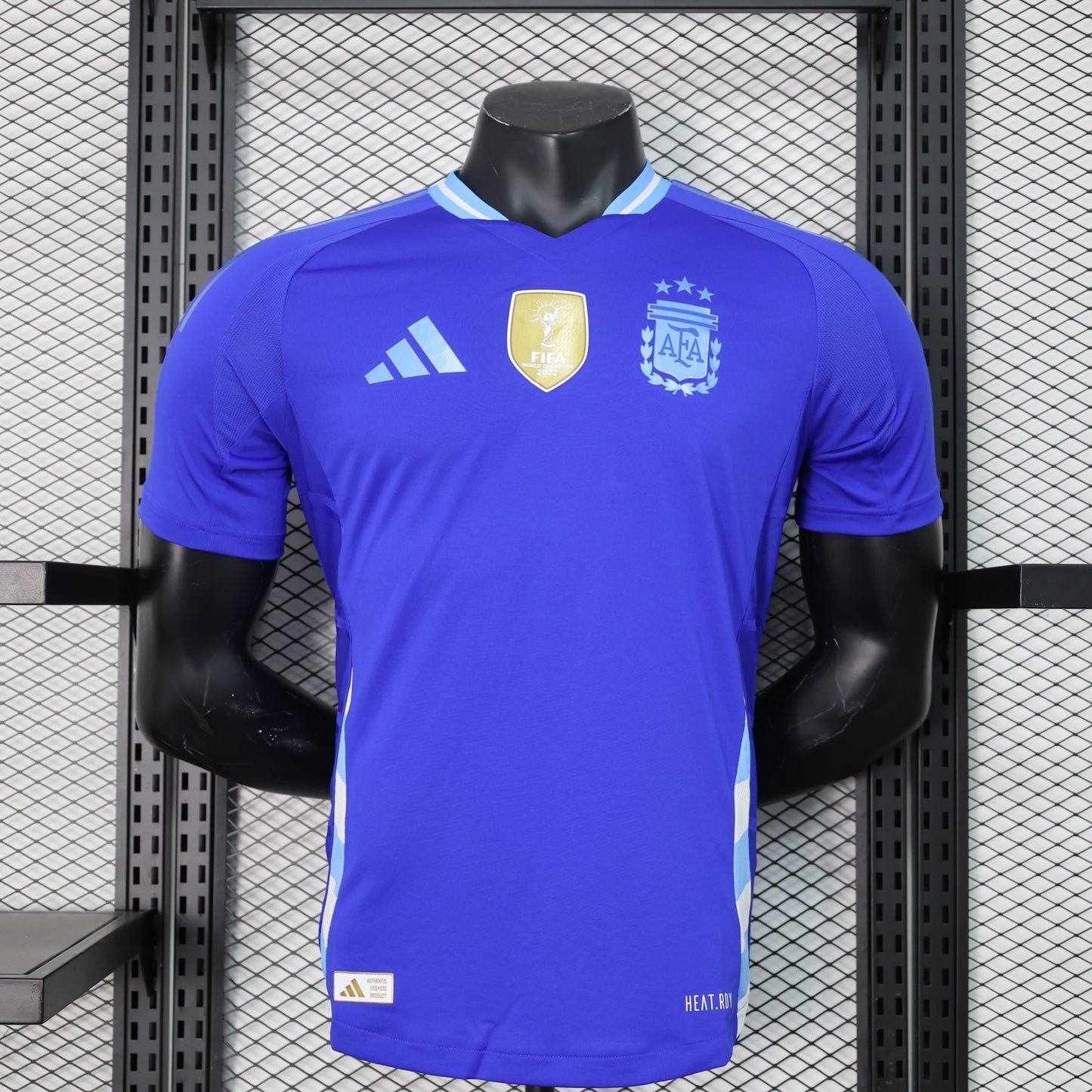 Camiseta Versión Jugador Argentina Visita 2024