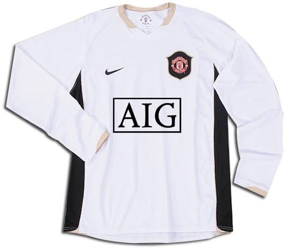 Camiseta Versión Jugador Manchester United 2006/2007