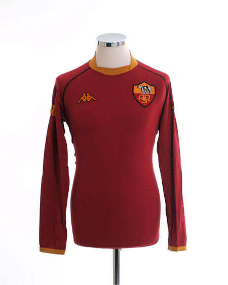 Camiseta Versión Jugador Roma Local 02/03