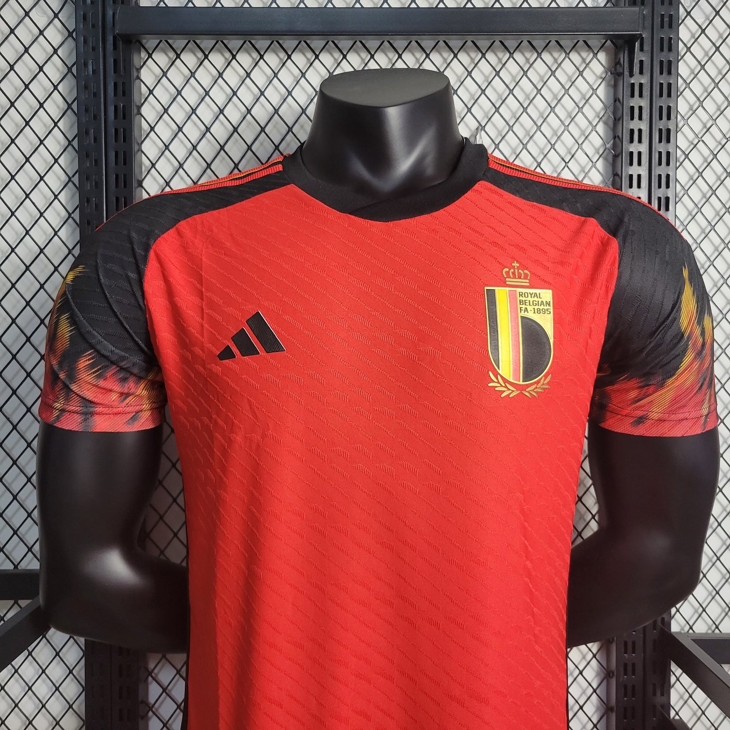 Camiseta Versión Jugador Bélgica Local Qatar 2022
