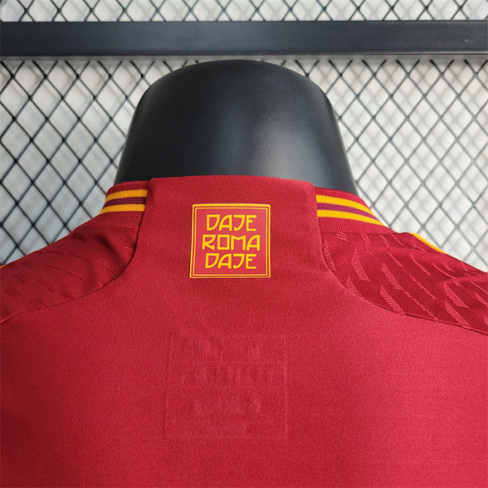 Camiseta Versión Jugador Roma Local 23/24