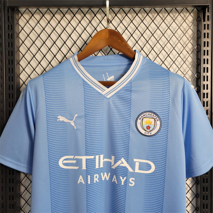 Camiseta Versión Fan Manchester City Local 23/24