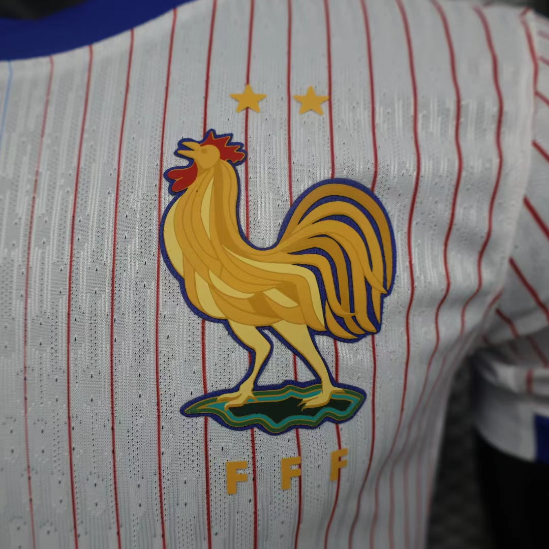 Camiseta Versión Jugador Francia Visita 2024