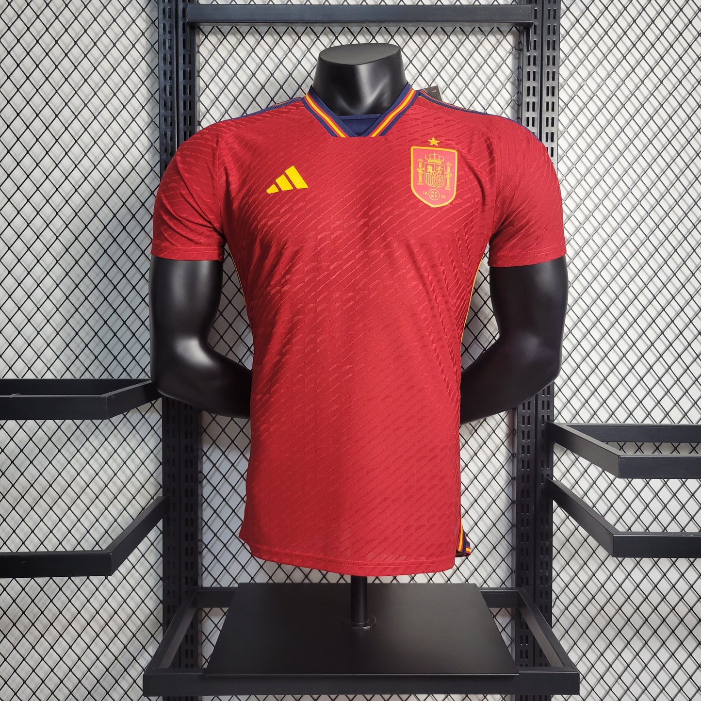 Camiseta Versión Jugador España Local Qatar 2022