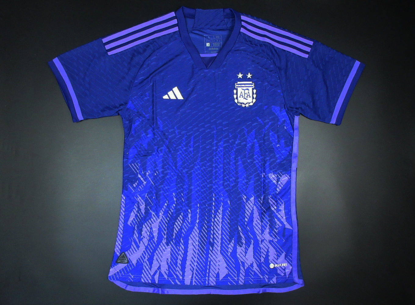 Kit completo Versión Jugador Argentina Visita Qatar 2022