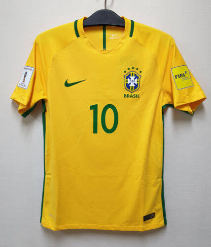 Camiseta Versión Jugador Brasil Local 2017