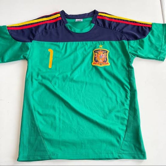 Camiseta Versión Jugador España Final Mundial 2010 portero