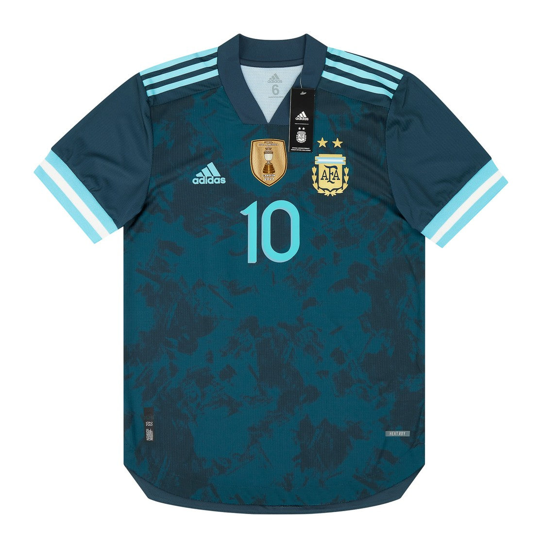 Camiseta Versión Jugador Argentina Visita 2021