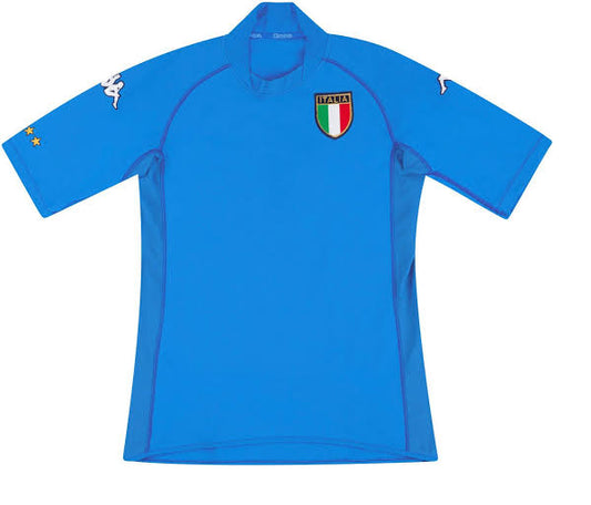 Camiseta Italia Local Mundial 2002