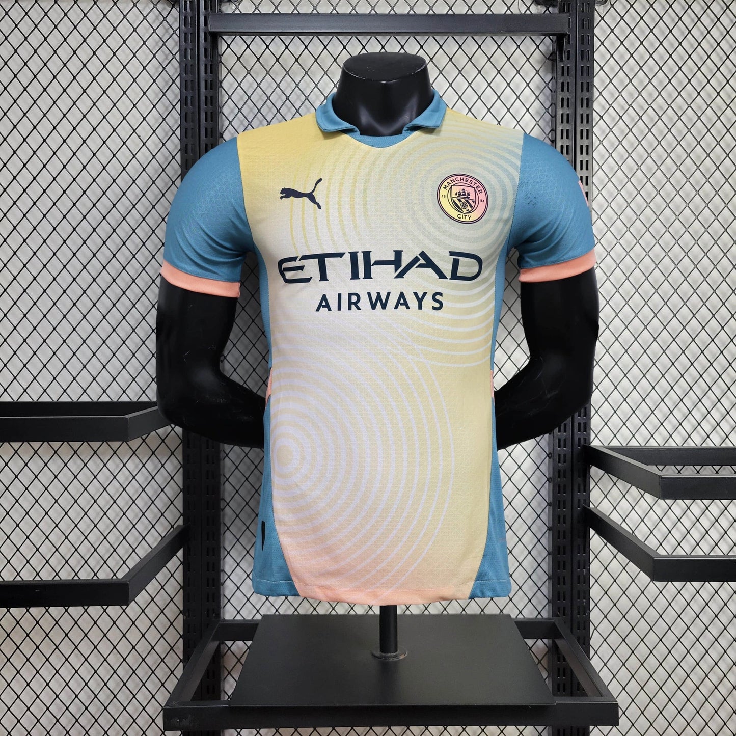 Camiseta Versión Jugador Manchester City Cuarta 24/25