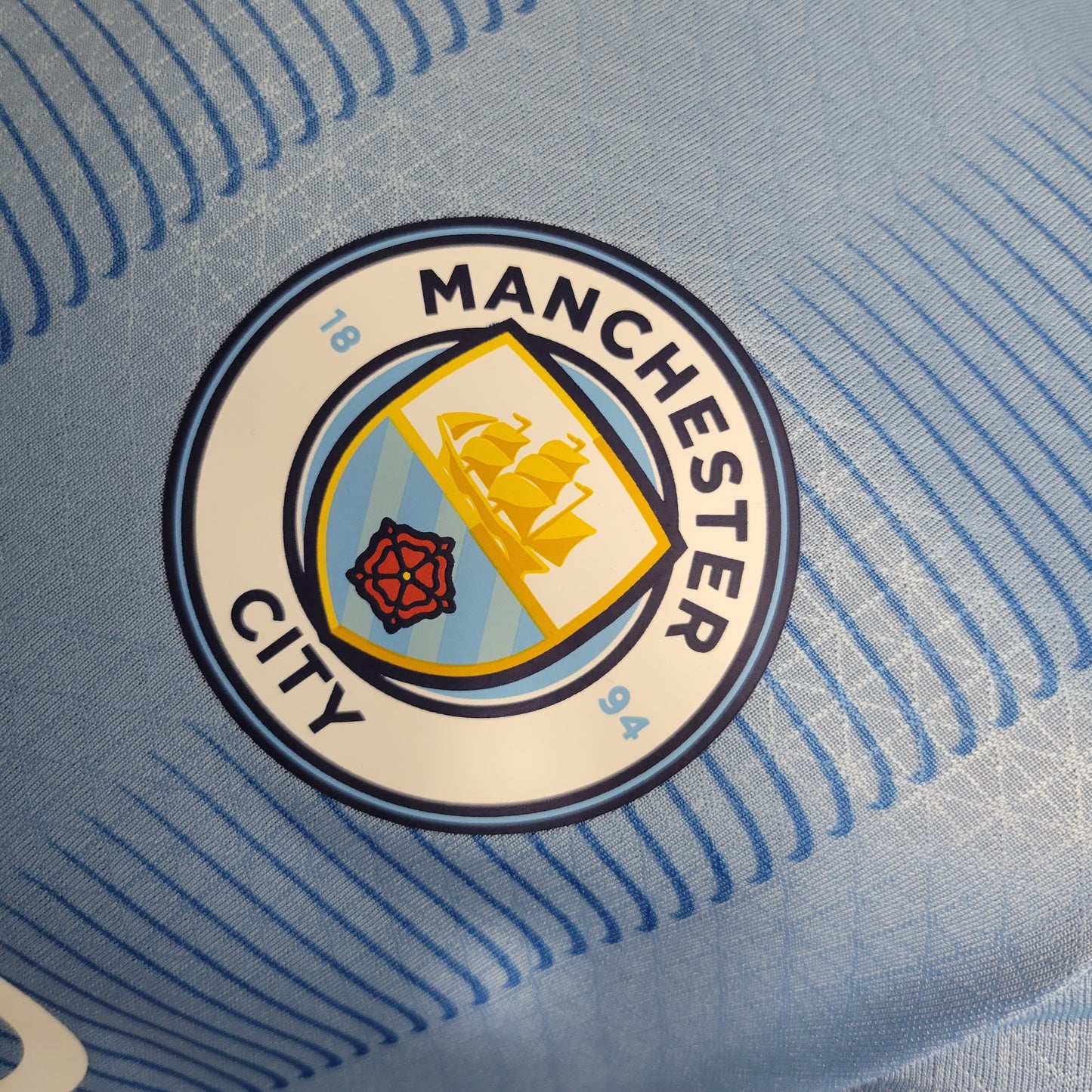 Camiseta Versión Jugador Manchester City Local 23/24