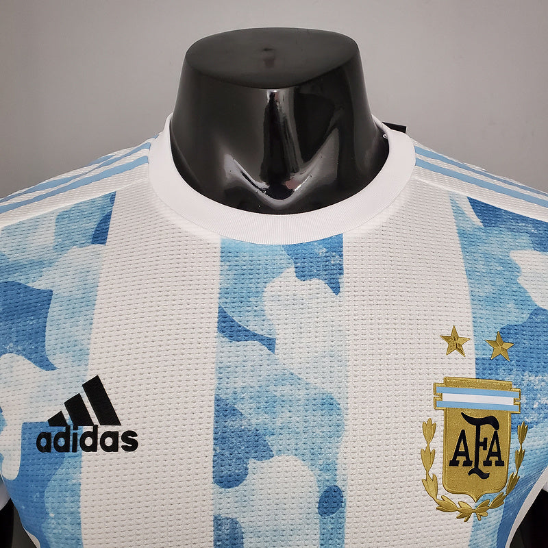 Camiseta Versión Jugador Argentina Local