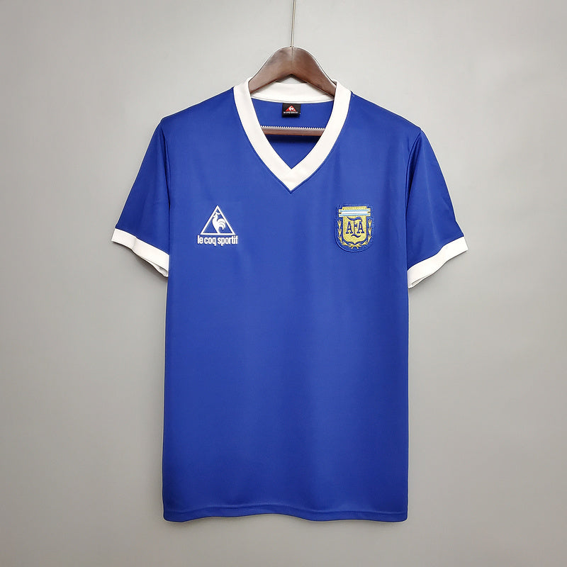 Camiseta Versión Fan Argentina Visita Mundial 1986