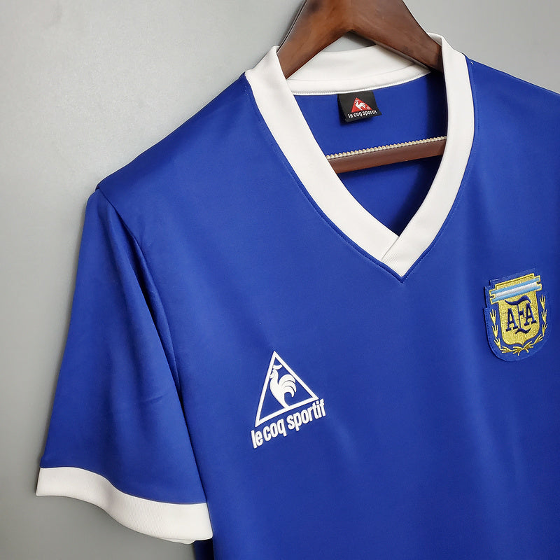 Camiseta Versión Fan Argentina Visita Mundial 1986