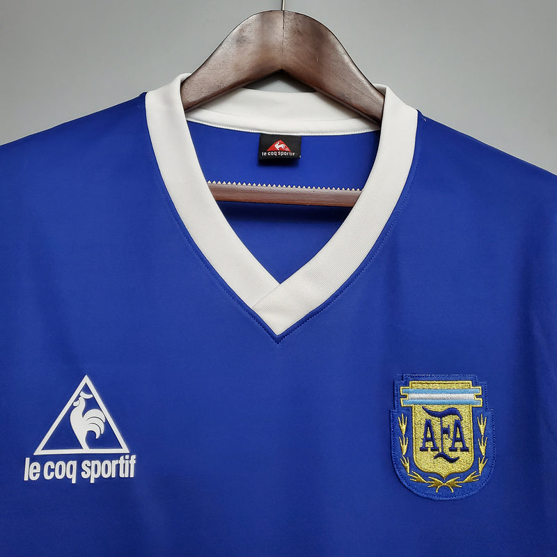 Camiseta Versión Fan Argentina Visita Mundial 1986