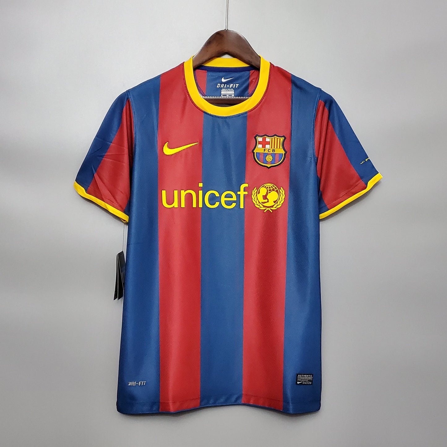 Camiseta Versión Jugador Barcelona Local 2010-2011