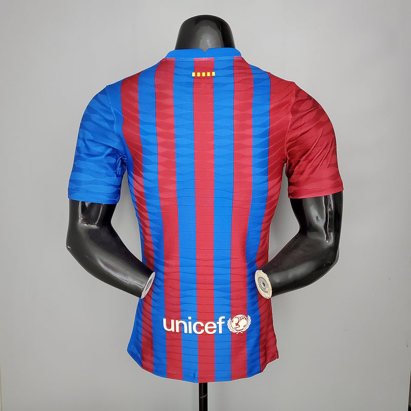 Camiseta Versión Jugador Barcelona Local