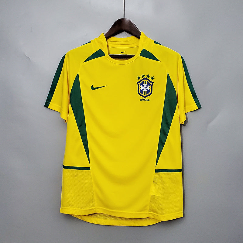 Camiseta Brasil Local Mundial 2002