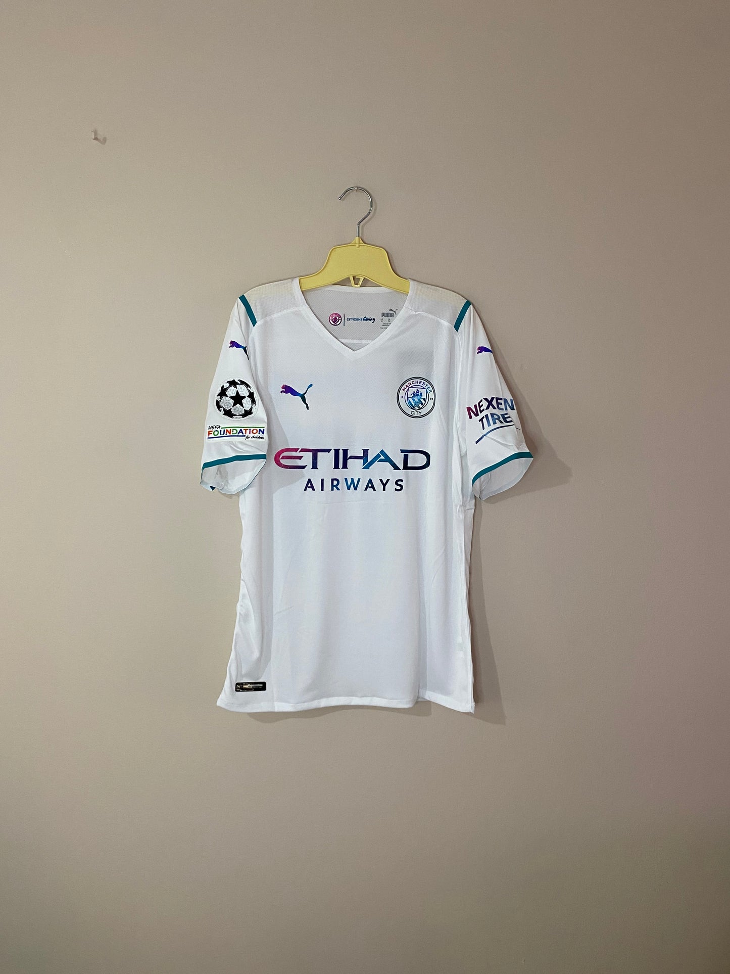 Camiseta Versión Jugador Manchester City Bruyne 17