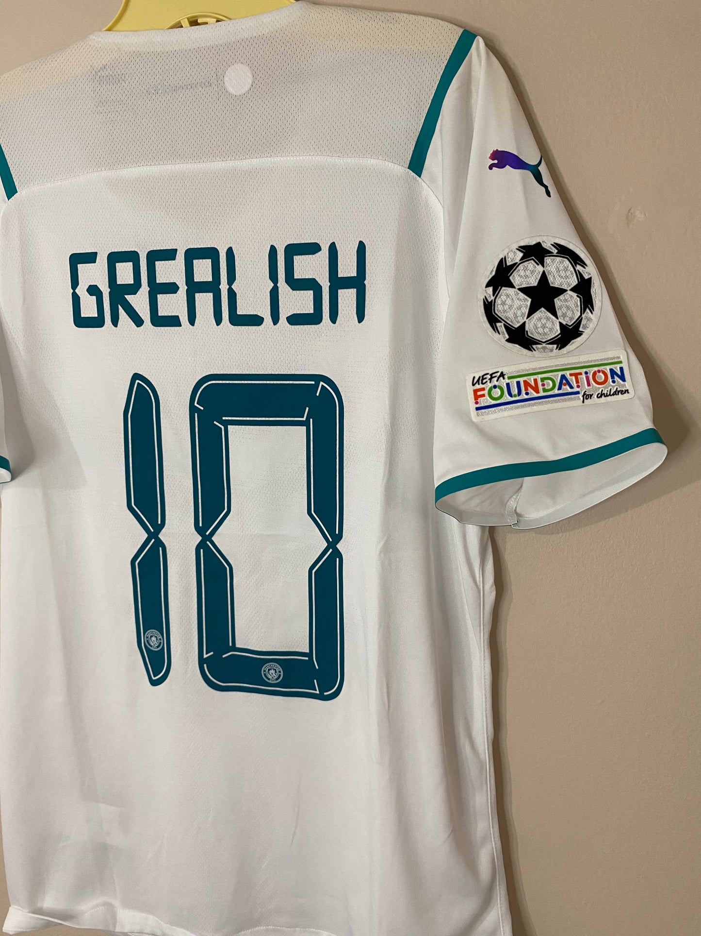 Camiseta Versión Jugador Manchester City Grealish 10