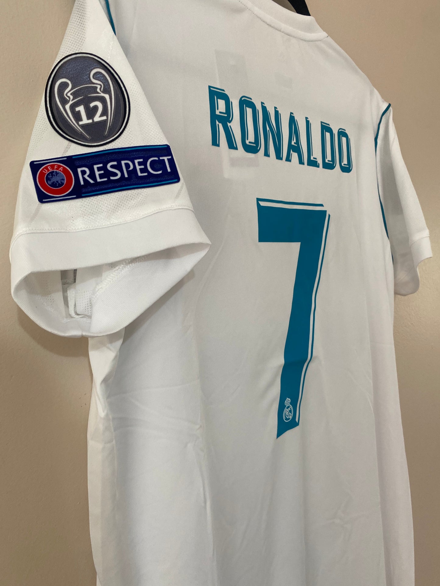 Camiseta Versión Fan Real Madrid Final 2018 Ronaldo 7