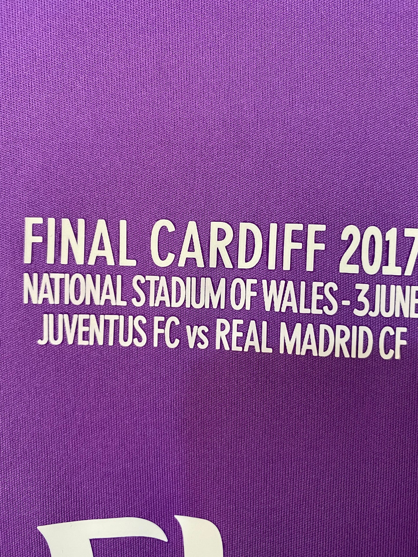 Camiseta Real Madrid Final 2017 Ronaldo 7