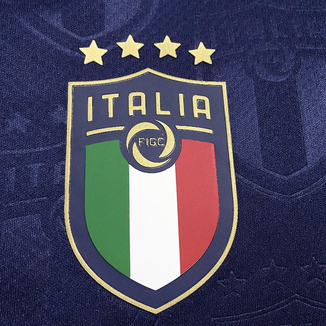 Camiseta Arquero Versión Jugador Italia Azul