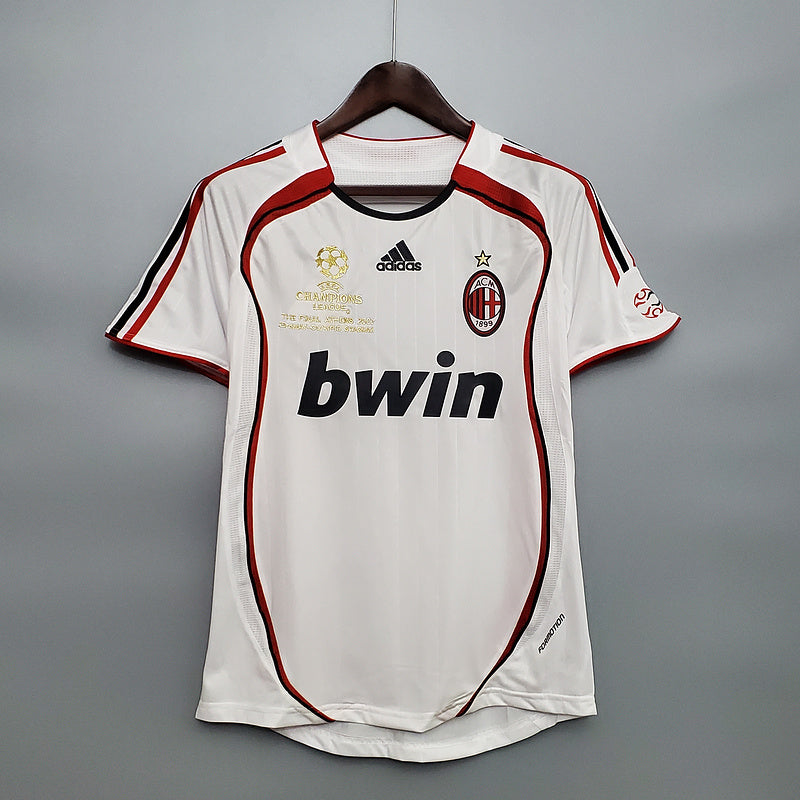 Camiseta Versión Jugador Milán Visita 2006-2007