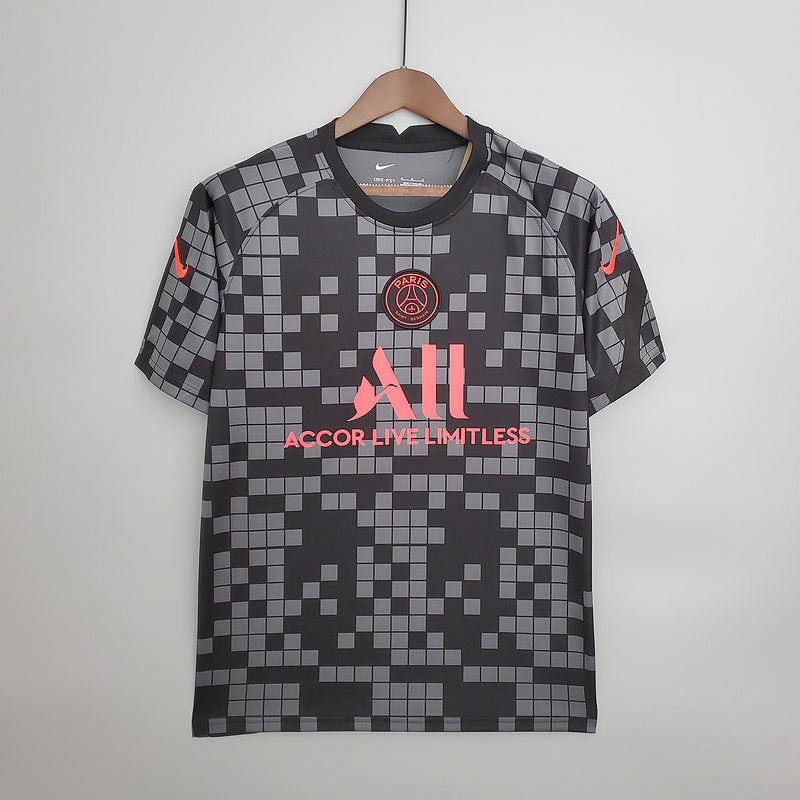 Camiseta Versión Jugador PSG Entrenamiento Negro