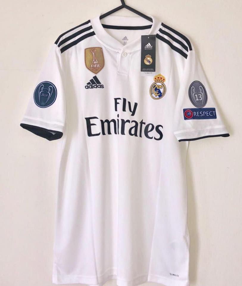 Camiseta Versión Fan Real Madrid Local 2018-2019