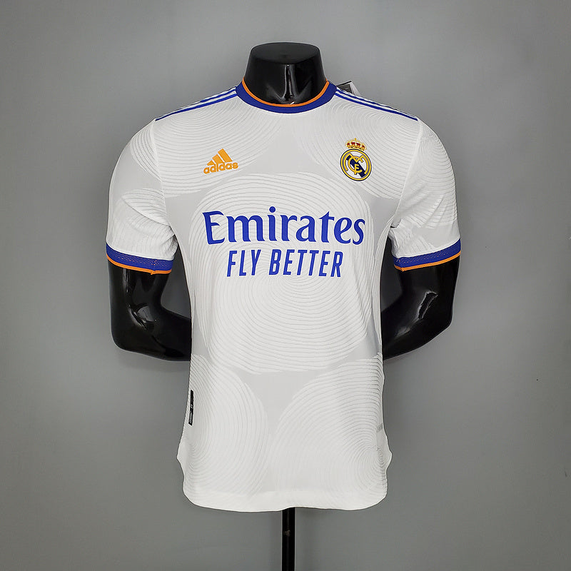 Camiseta Versión Jugador Real Madrid Local 2021-2022