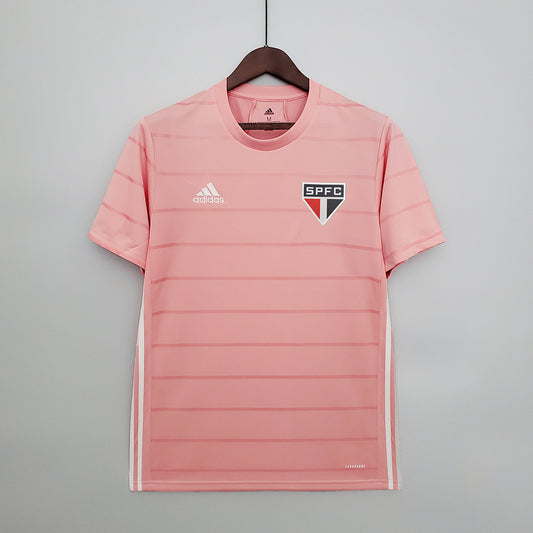 Camiseta Versión Fan Sao Paulo Conmemorativa Rosa