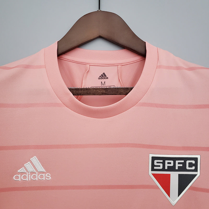 Camiseta Versión Fan Sao Paulo Conmemorativa Rosa