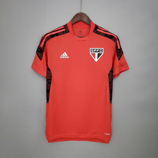 Camiseta Versión Fan Sao Paulo Entrenamiento Rojo