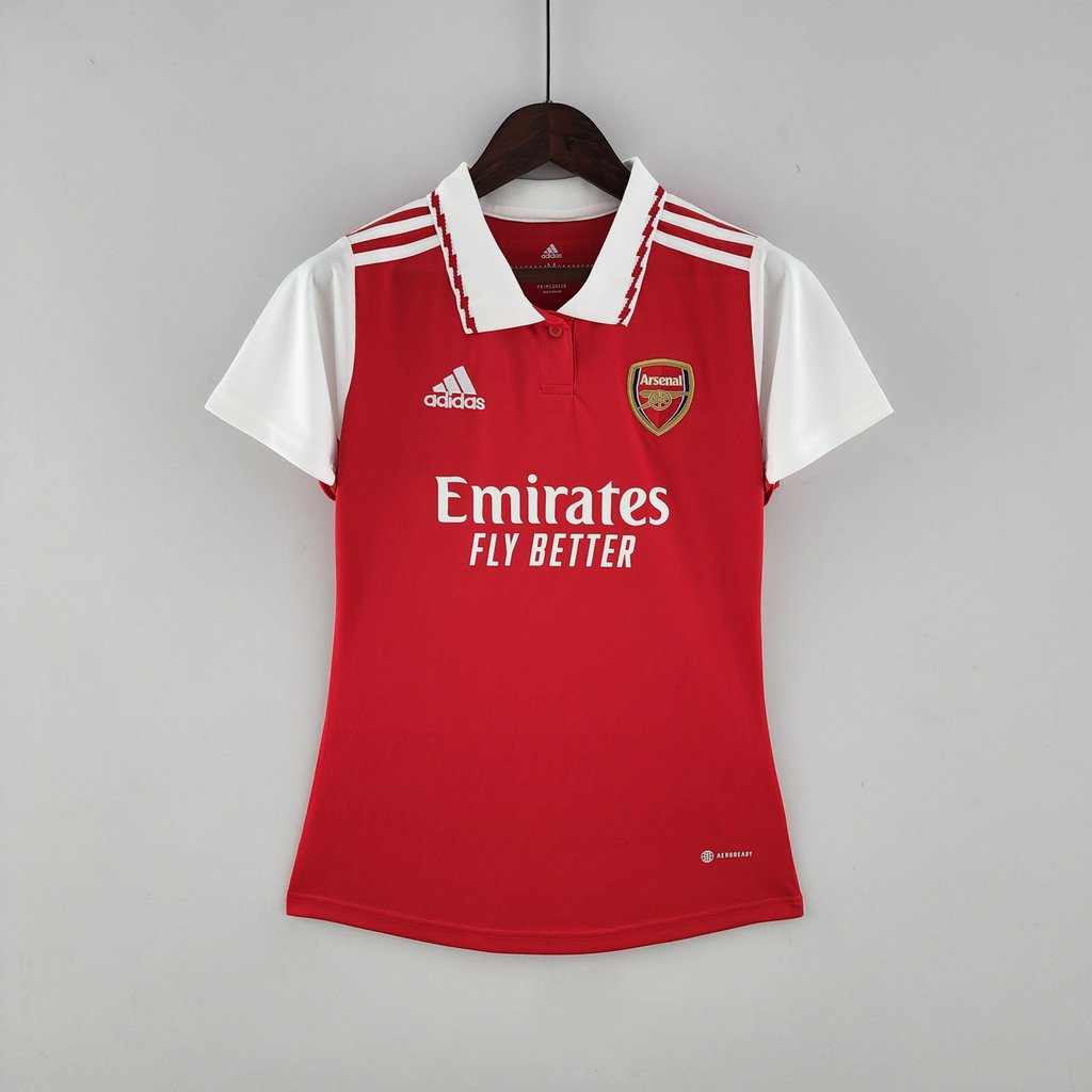 Camiseta Arsenal Local Femenino 2022