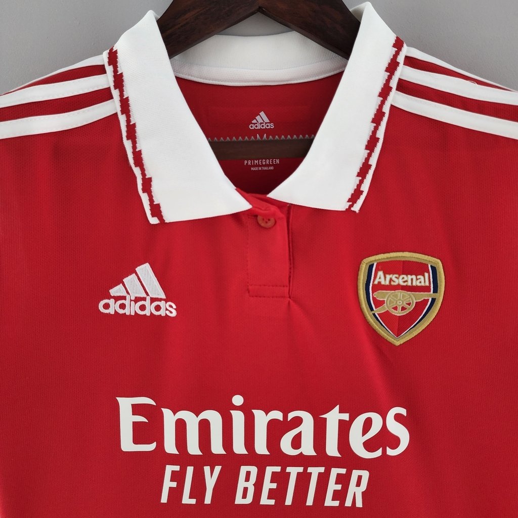 Camiseta Arsenal Local Femenino 2022