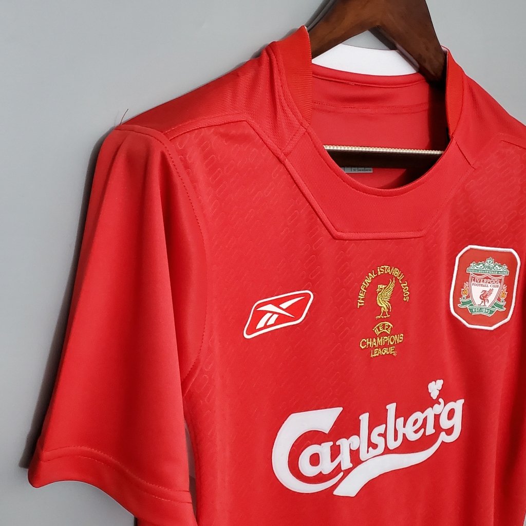 Camiseta Versión Jugador Liverpool Local 2004/2005