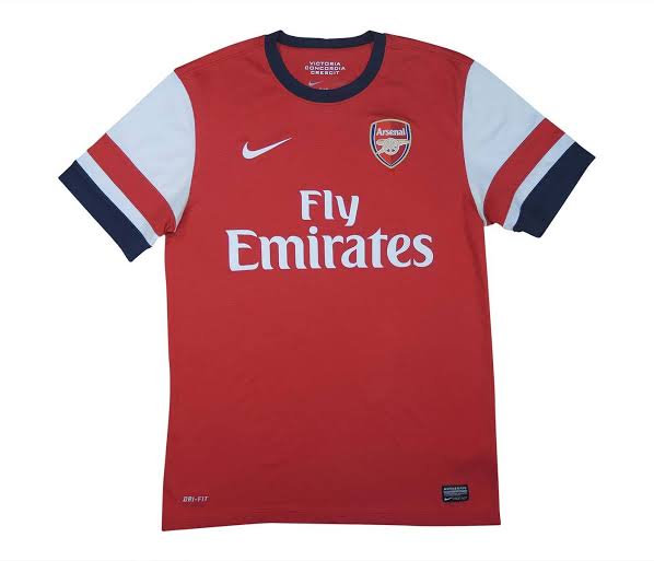 Camiseta Versión Fan Arsenal Local 2012/2013