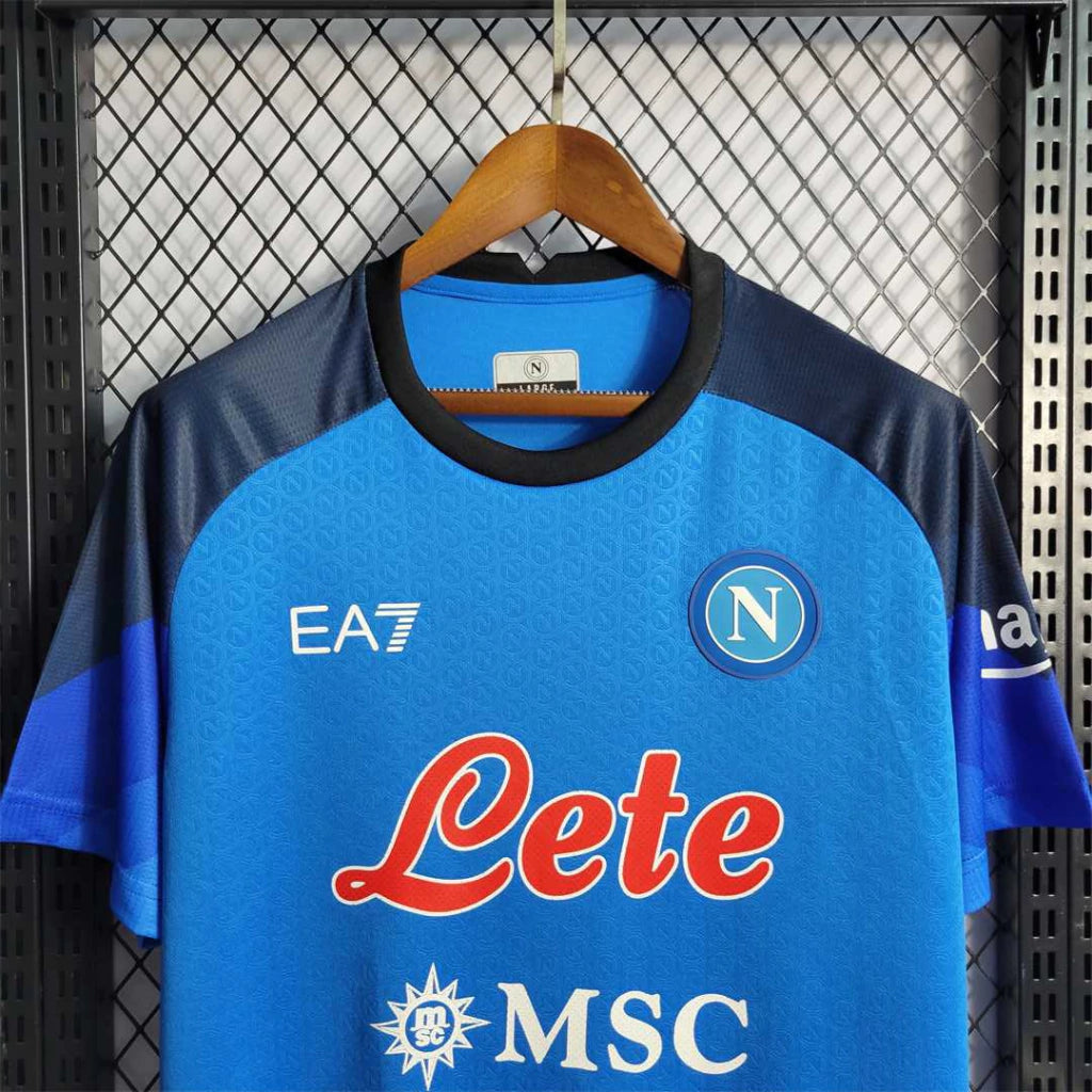 Camiseta Versión Jugador Napoli Local 22/23