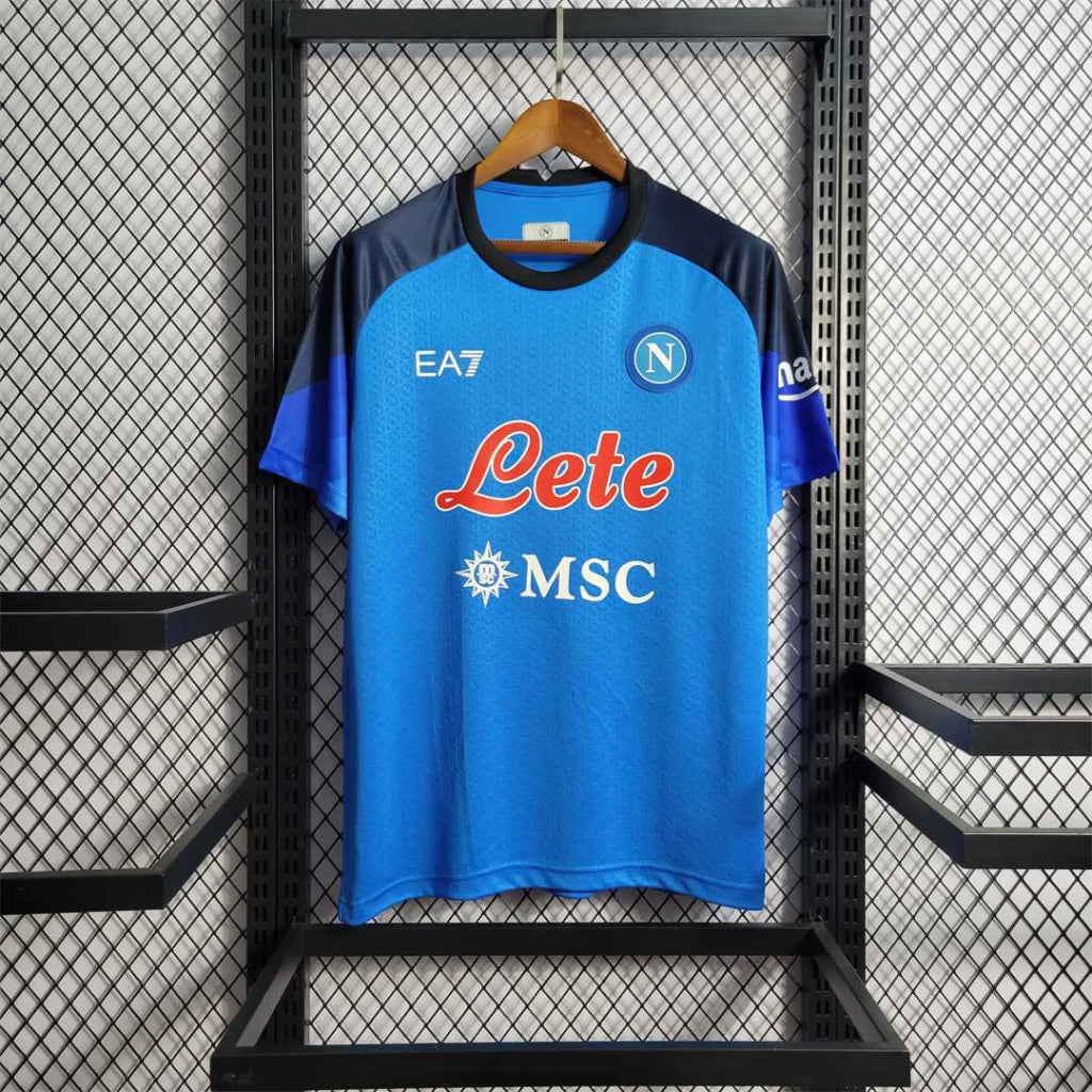 Camiseta Versión Jugador Napoli Local 22/23