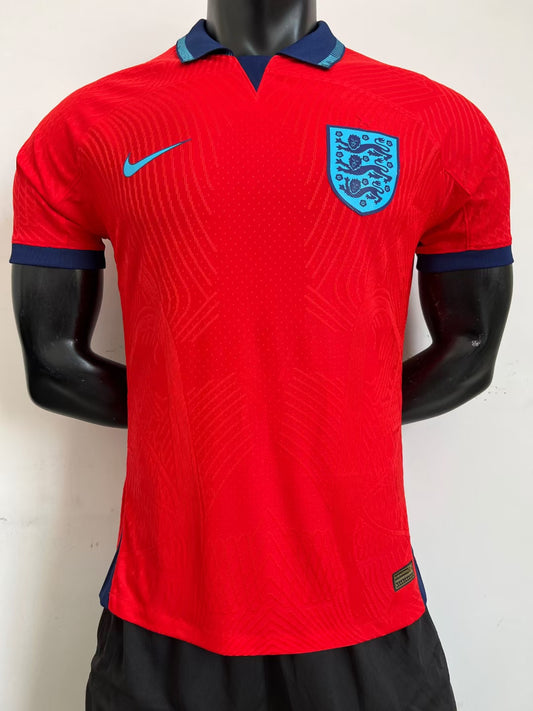 Camiseta Versión Jugador Inglaterra Visita Qatar 2022