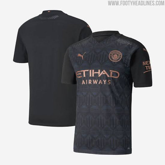 Camiseta Versión Jugador Manchester City Visita 20/21