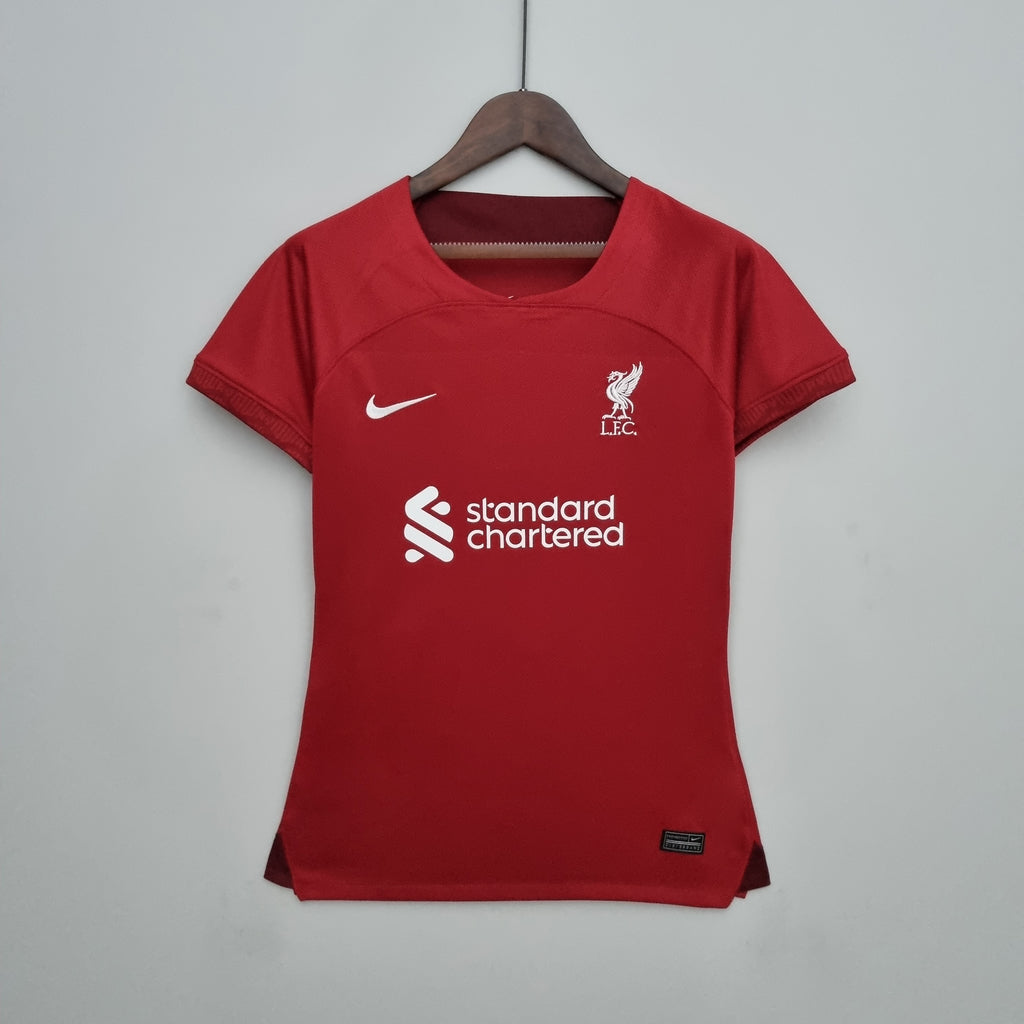 Camiseta Liverpool Local Femenino 2022