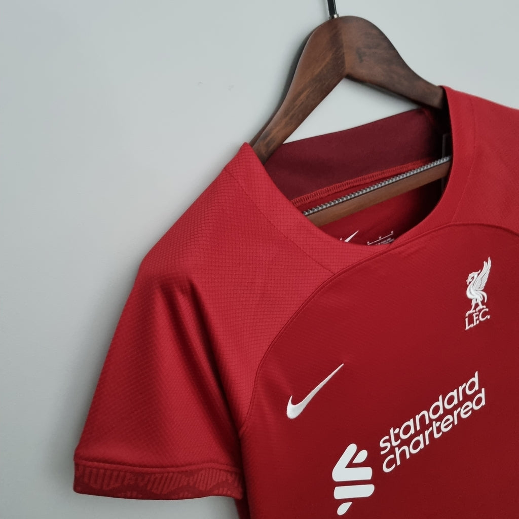 Camiseta Liverpool Local Femenino 2022